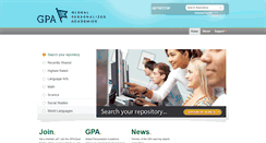 Desktop Screenshot of blendedschools.softchalkcloud.com